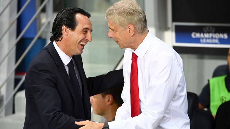 Unai Emery will hold talks with Arsenal to discuss the possibility of succeeding Arsene Wenger [스카이스포츠] 에메리 현재 런던에 와서 아스날과 협상중
