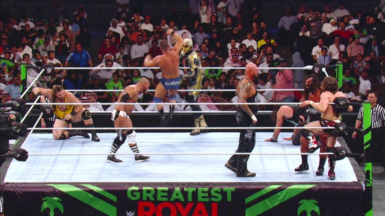 WWE staged their largest ever Royal Rumble match on Friday, with 50 competitors