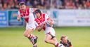 Eight-try Saints overwhelm Tigers