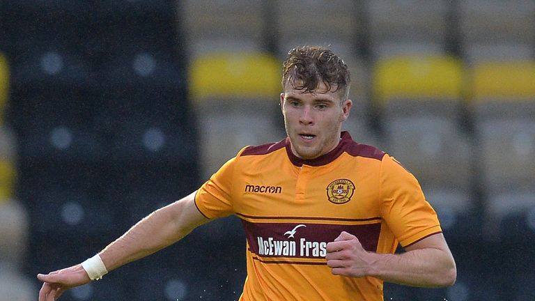 Motherwell winger Chris Cadden is among the youngsters in the Scotland squad