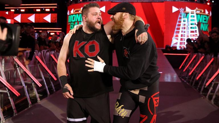 Sami Zayn gave Kevin Owens a big helping hand in his Money In The Bank qualifying match