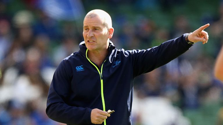 Leinster coach Stuart Lancaster