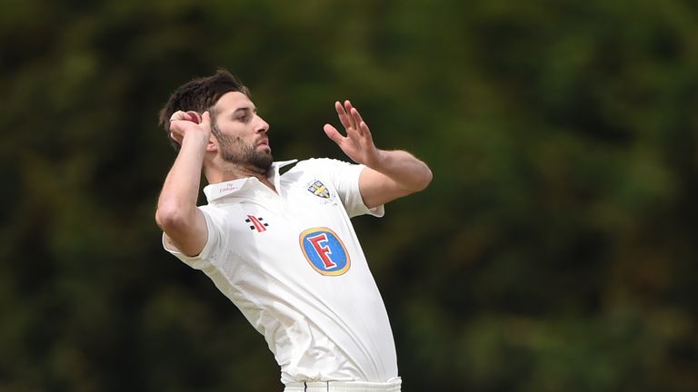 Mark Wood bagged six wickets for Durham at Derbyshire