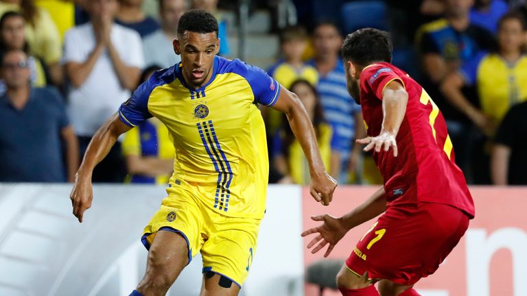 Nick Blackman has spent the season on loan at Maccabi Tel Aviv