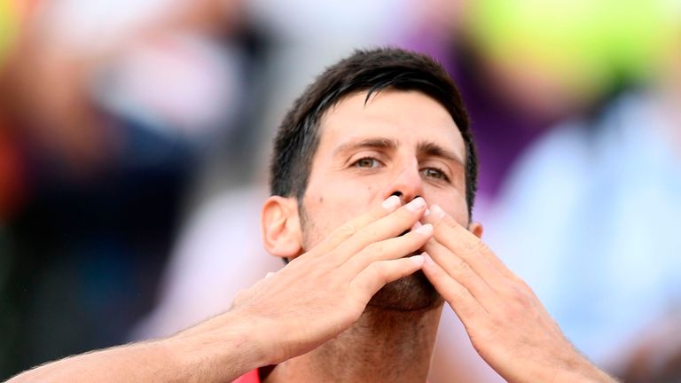 Djokovic will next face Albert Ramos-Vinolas after breezing past Basilashvili