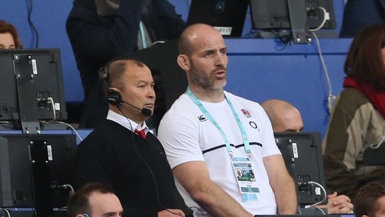 Paul Gustard joined Jones's staff in 2015