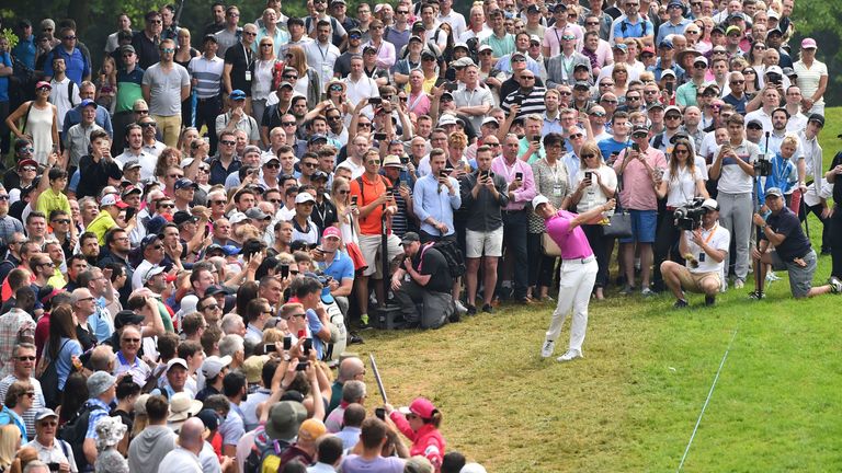 McIlroy struggled with his game over the weekend after leading at halfway