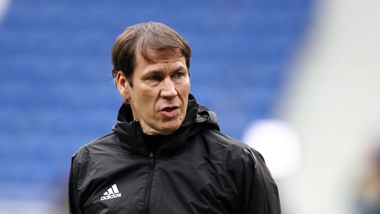 Rudi Garcia has won 51 of his 95 games as Marseille boss