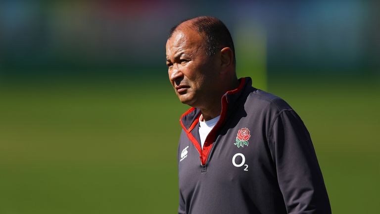 Eddie Jones was verbally abused at a train station in Manchester in February