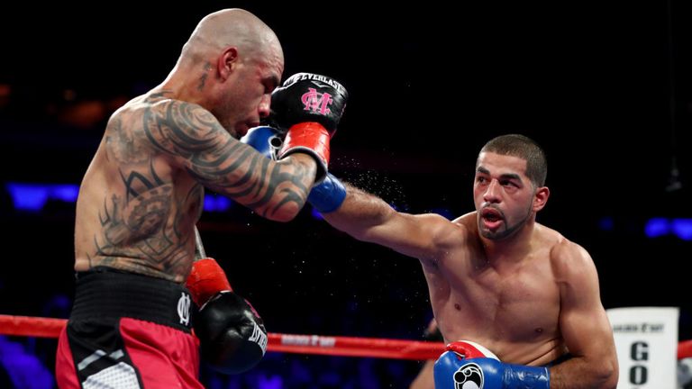 Sadam Ali had won the title from Hall of Famer Miguel Cotto in December