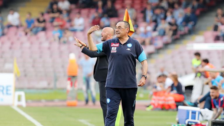 Maurizio Sarri is being linked with Conte's job