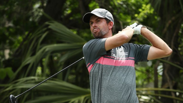 Webb Simpson will start the final round with a huge advantage