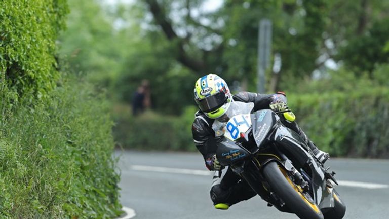 Scottish rider Adam Lyon was killed in a crash during the Supersport 1 competition at the Isle of Man TT races (Picture: IOMTT.com)