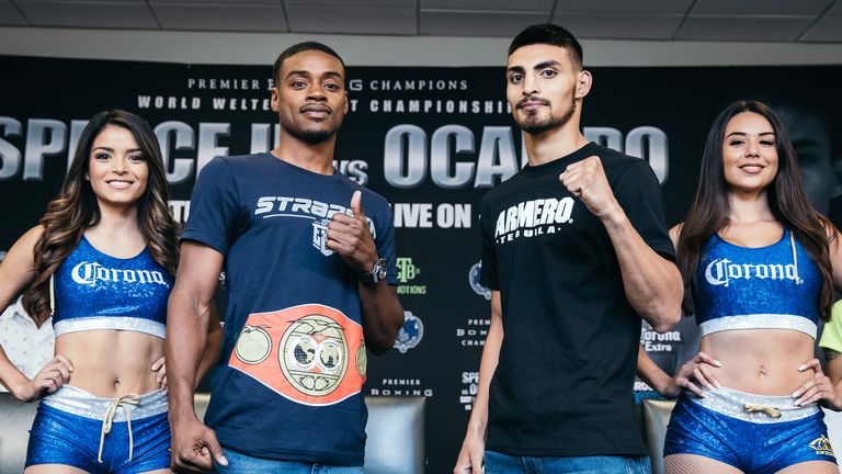 Errol Spence Jr defends IBF belt against Carlos Ocampo this weekend