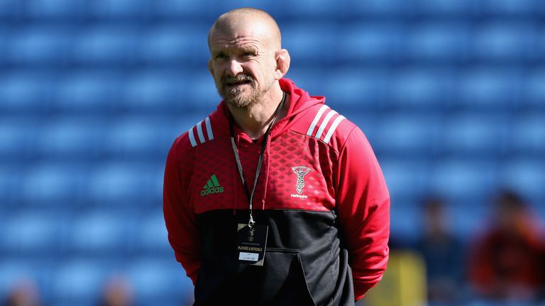 Graham Rowntree has been Harlequins forwards coach since 2016