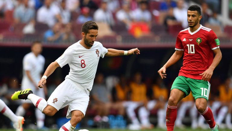 Joao Moutinho a fait 113 apparitions pour le Portugal