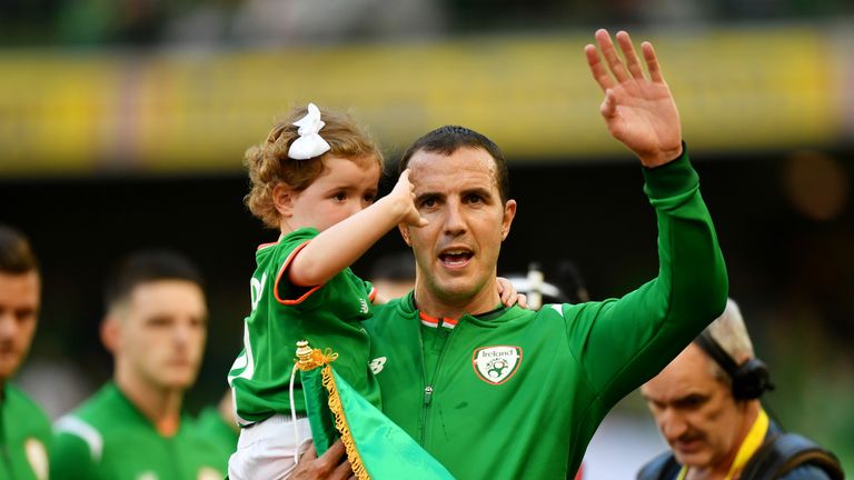 John O'Shea made his 118th and final appearance for the Republic of Ireland