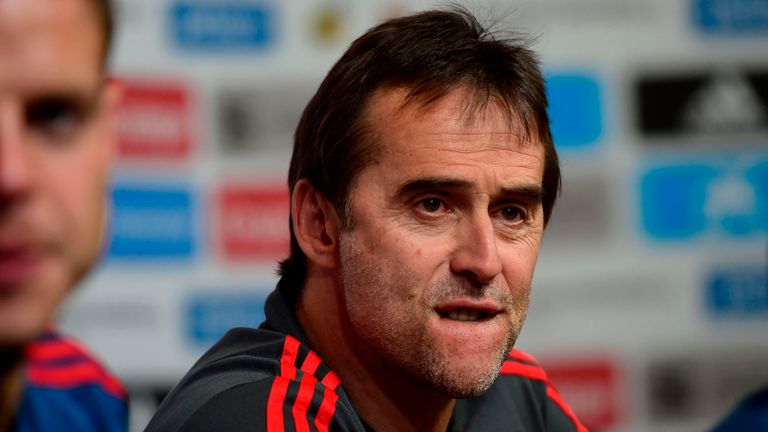 Real Madrid-bound Julen Lopetegui was sacked as Spain coach on Wednesday - two days before their World Cup opener against Portugal