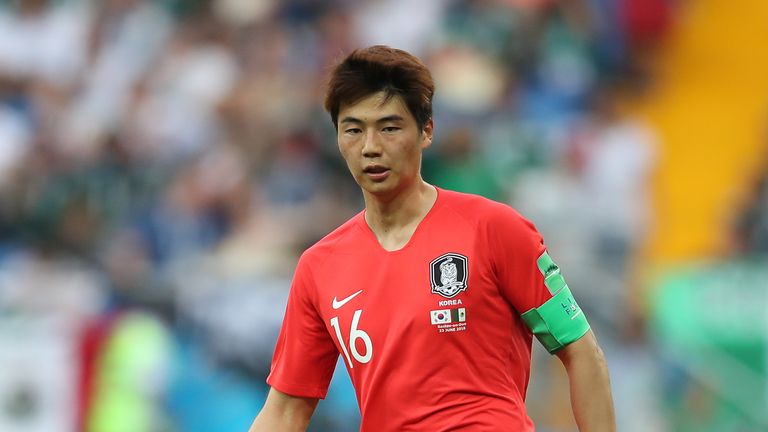 South Korea captain Sung-yueng Ki to miss Germany match