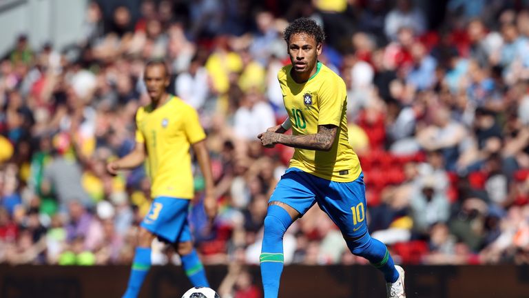 Neymar's Brazil are among the favourites to win the World Cup