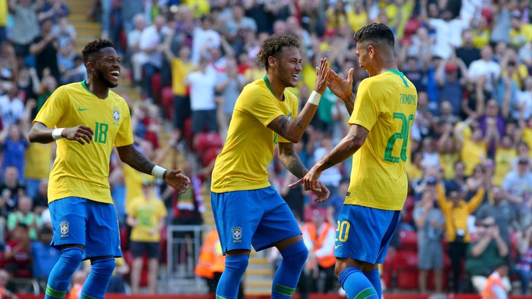 Brazil are favourites to win the 2018 World Cup