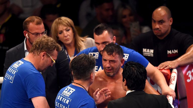 Sefer Seferi was withdrawn after four rounds