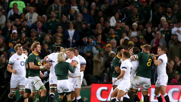The match was an edgy affair for the most part, with several heated moments