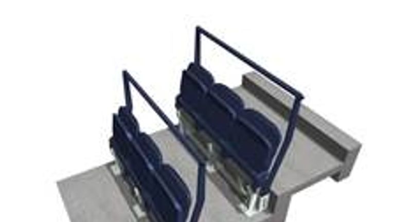 Tottenham have revealed the design of seating areas which have been future-proofed for safe standing