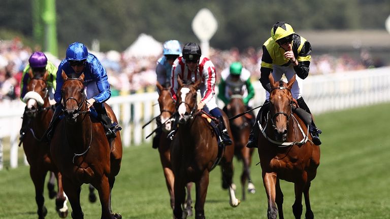 A sweet moment for James Doyle as Main Edition wins the Albany
