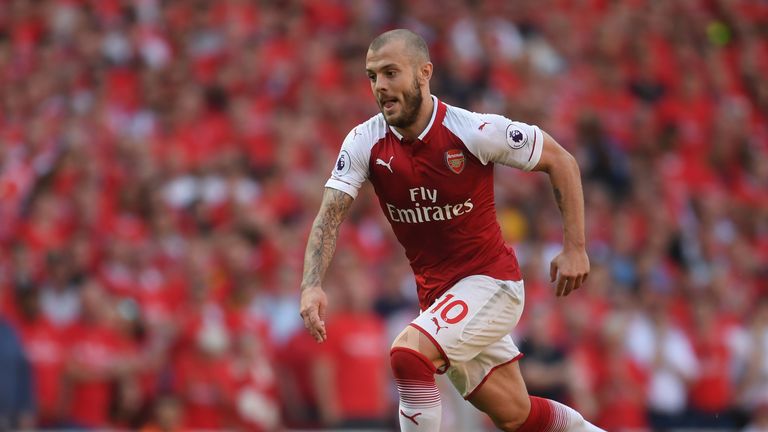  Jack Wilshere's Arsenal contract expired on June 30 