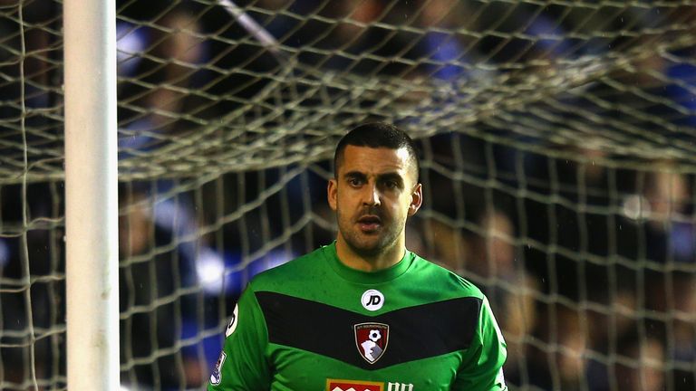 Adam Federici joined Bournemouth from Reading three years ago