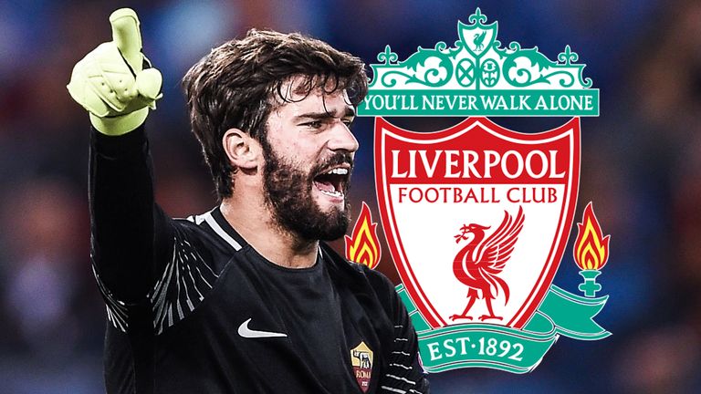   Alisson Becker joined Liverpool in a world record contract for a goalkeeper 