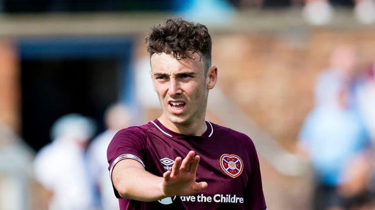 Andrew Irving featured as an unregistered player against Cove Rangers