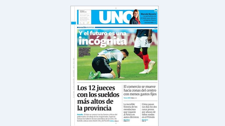 'The future is unknown'