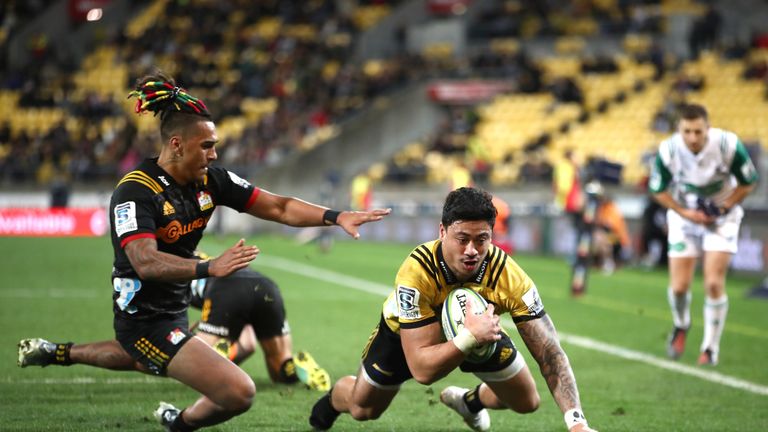 Ben Lam has been in superb try-scoring form for the Hurricanes this season