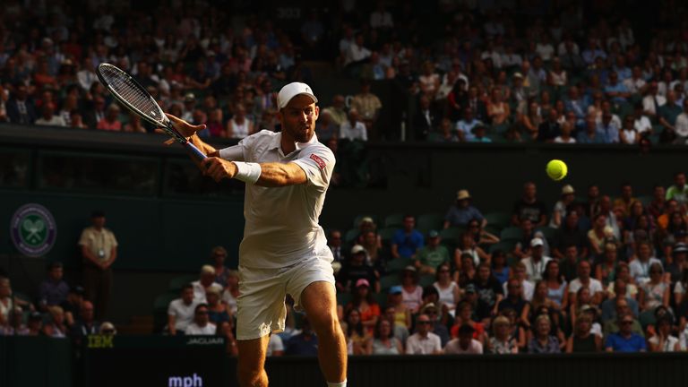 Novak Djokovic Beats Britain's Kyle Edmund at Wimbledon Novak Djokovic Beats Britain's Kyle Edmund at Wimbledon