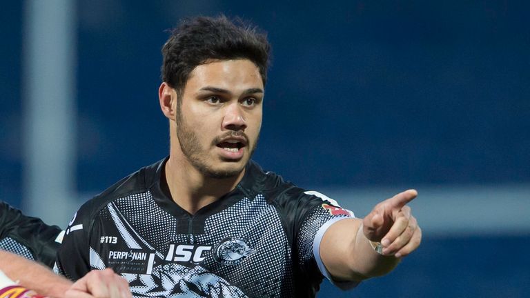 Brayden Wiliame scored two tries against Wakefield
