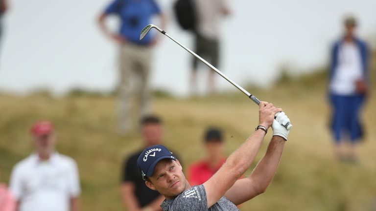 Danny Willett bounced back from a poor front nine with four birdies in a row