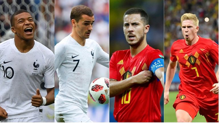 Pick your France v Belgium XI