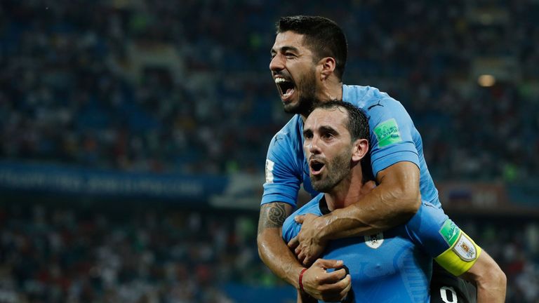   Luis Suarez and Diego Godin seek to perpetuate the great tradition of Uruguay 