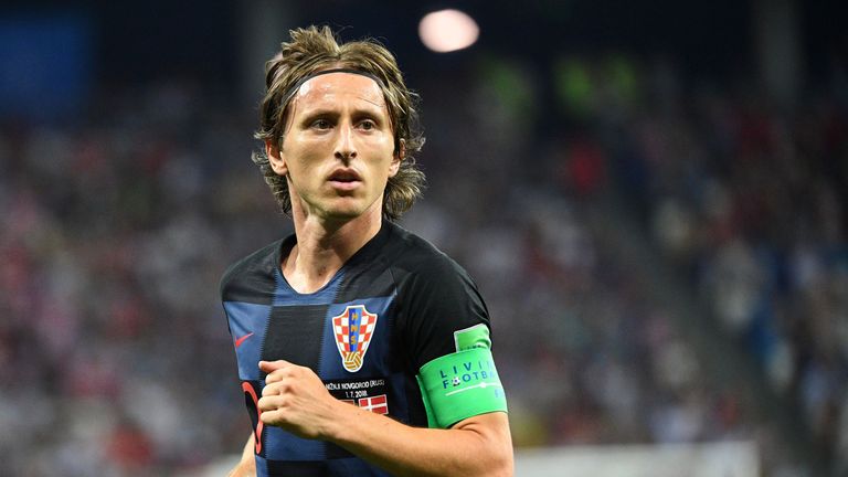   Luka Modric was captain of Croatia in Russia 