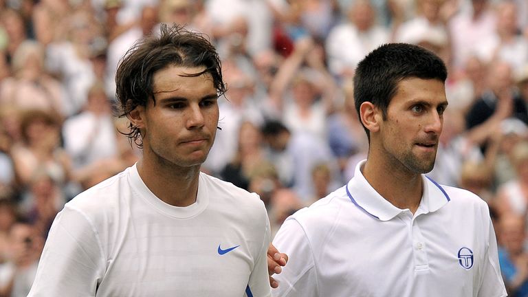   Novak Djokovic defeated the old enemy Rafael Nadal 10-8 in a decisive thriller to reach his fifth Wimbledon final 