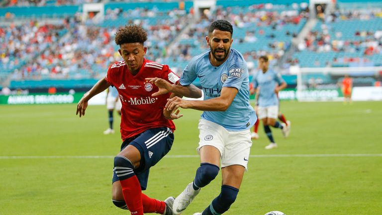 Riyad Mahrez joined Manchester City for £60m