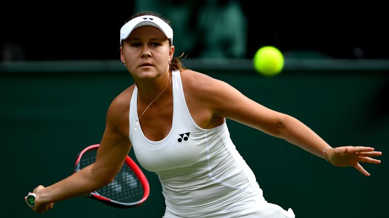 Evgeniya Rodina was playing her seventh match of the tournament after coming through qualifying