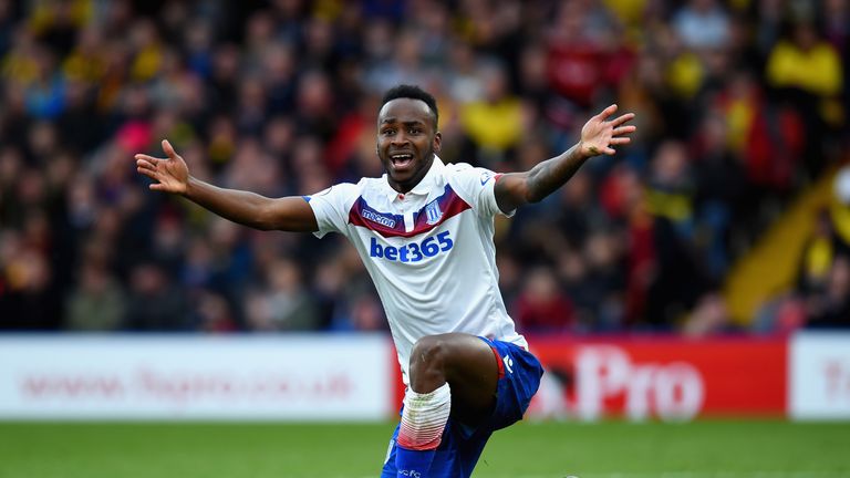 Saido Berahino was accused of being too unfit to play for Stoke by former manager Paul Lambert