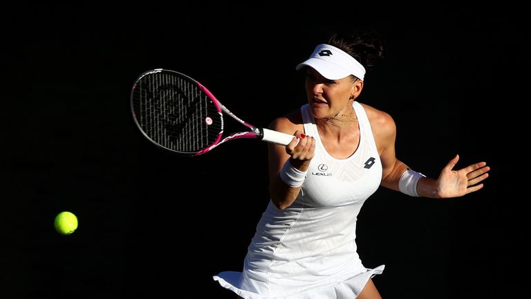 Agnieszka Radwanska reached the Wimbledon final in 2012