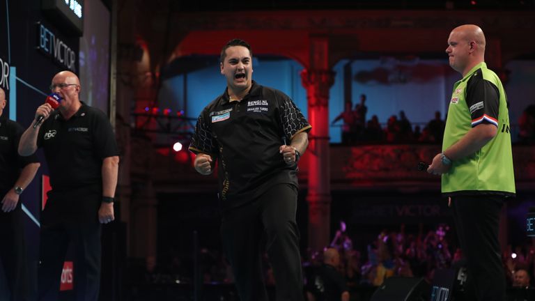 Jeffrey de Zwaan has dumped out Van Gerwen at both the UK Open and World Matchplay this year