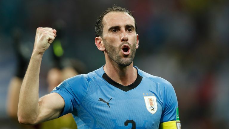 United made a late move for Diego Godin 