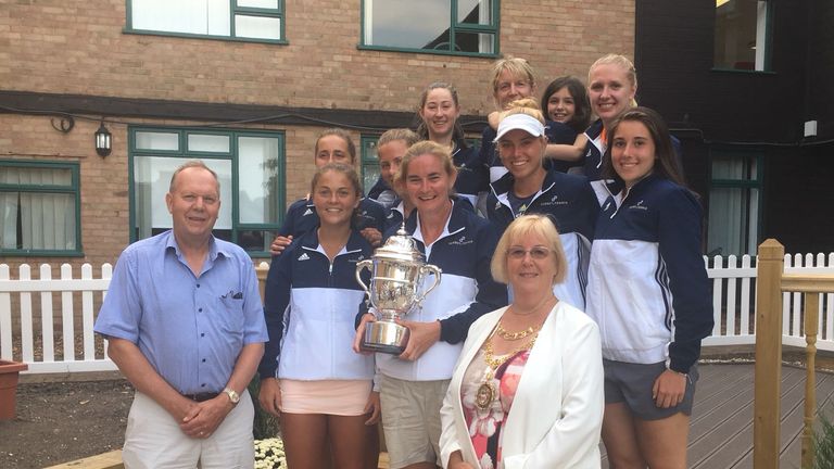 Emily picked up more silverware playing for her county Surrey
