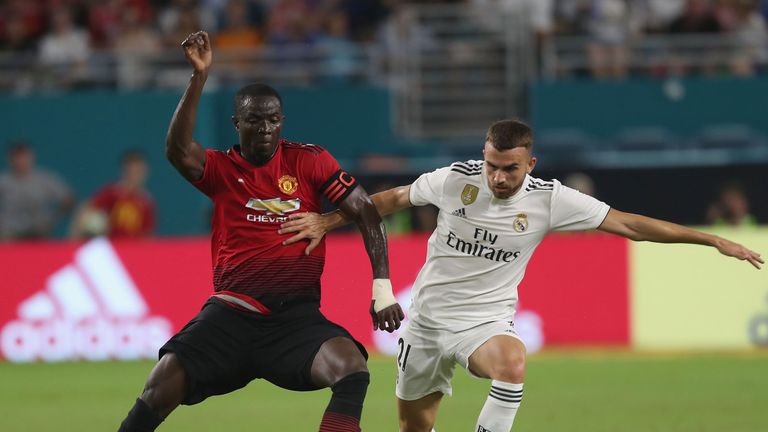Manchester United defender Eric Bailly
